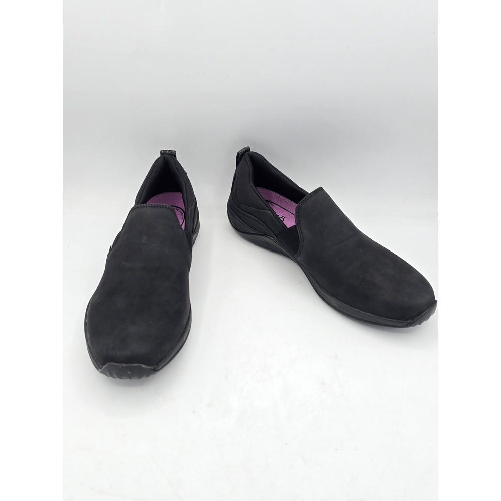 Ryka Women's Echo Slip-On Black Shoes, Size 9M Used Excellent